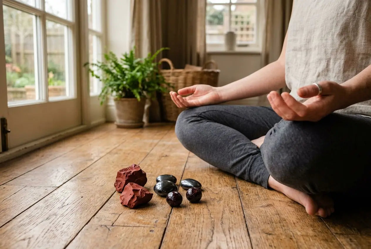 Chakra racine : pierres d'ancrage pour retrouver la stabilité