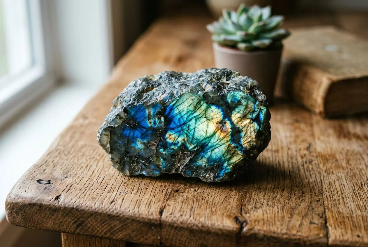 Les vertus de la labradorite contre les énergies négatives