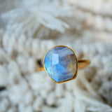 Bague réglable Sneha Pierre de Lune