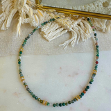 Collier Paola - pierre Agate Indienne