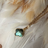 Collier Subhagya Amethyste ou Labradorite - Parfaites Imparfaites