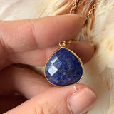 Collier Justine Lapis - Parfaites Imparfaites