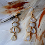 Boucles Pierre Lune Arc-en-ciel Mayra