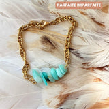 Bracelet Amazonite - Parfaites Imparfaites