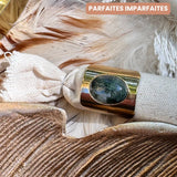 Bague Caroline Agate Mousse- Parfaites Imparfaites