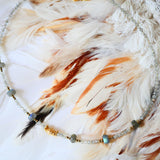 Collier CHETNA - Labradorite et Talisman - Intuition et Protection