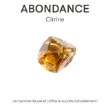 Collier JUSTINE Citrine - Abondance et Joie