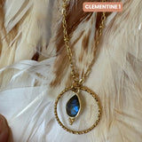 Collier Clementine 1 2 3 Labradorite - Parfaites Imparfaites