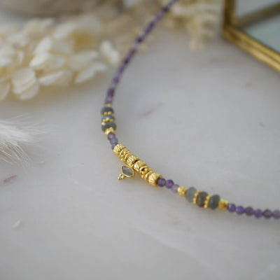 Collier Elakshi Améthyste