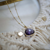 Collier Justine - Amethyste