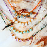 Collier SANGAM en pierres naturelles – Bijou personnalisable