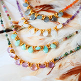 Collier SANGAM en pierres naturelles – Bijou personnalisable