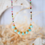 Collier SANGAM en pierres naturelles – Bijou personnalisable