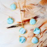 Collier Justine Larimar – Apaisement & connexion intérieure