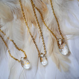 Collier UTTHAAN - Crystal de quartz naturel - Élévation et Protection