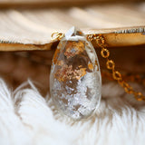 Collier UTTHAAN - Crystal de quartz naturel - Élévation et Protection
