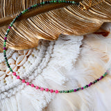 Collier JAGMAG - Rubis Zoisite, Hématite, Rhodonite - Vitalité et Harmonie