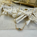 Collier Mohini - pierre labradorite