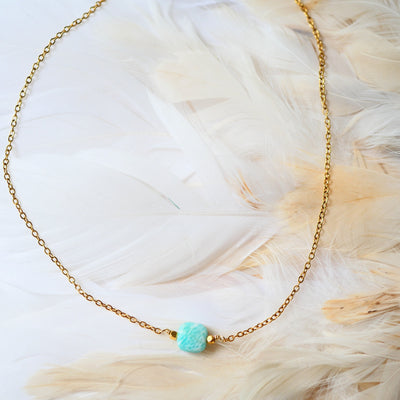 collier abby amazonite ginandger