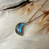 Collier Tandava Pierre de lune ou labradorite5 - Braderie Parfaites