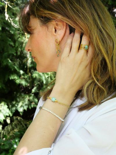 Bracelet amazonite - Kavya