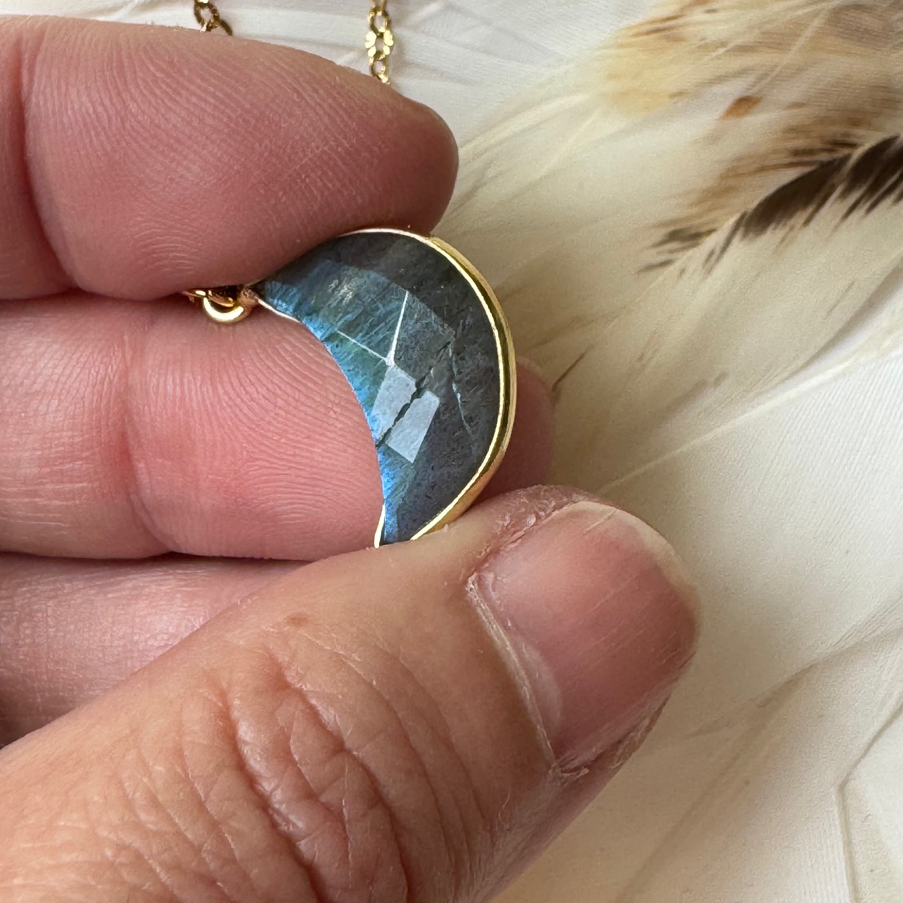 Collier Tandava Labradorite 1 2 3  - Braderie Parfaites