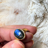 Bague Mathilde Labradorite - Parfaites