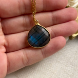 Collier Justine Labradorite 1,2,3,4 - Parfaites Imparfaites