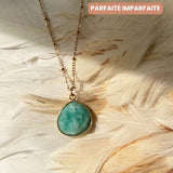 Collier Justine Amazonite - Parfaites Imparfaites