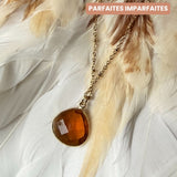 Collier Justine Citrine - Parfaites Imparfaites