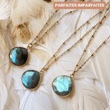 Collier Justine Labradorite 4, 5, 6 - Parfaites Imparfaites