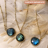 Collier Justine Labradorite 7, 8, 9 - Parfaites Imparfaites