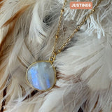 Collier Justine Pierre de lune 4 5 6 - Parfaites Imparfaites