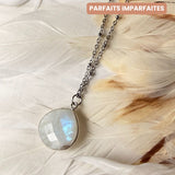 Justine Labradorit-Halskette 5 – Perfekte Unvollkommenheiten