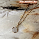 Justine Labradorit-Halskette 5 – Perfekte Unvollkommenheiten