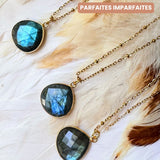 Collier Justine Labradorite 7, 8, 9 - Parfaites Imparfaites