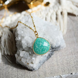 Collier Justine Amazonite