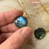 Collier Justine Labradorite 7, 8, 9 - Parfaites Imparfaites