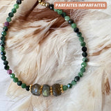 Bracelet Kamala Rubis Zoisite - Parfaites Imparfaites