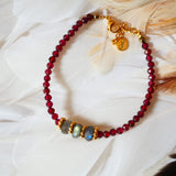 Bracelet Kamala Grenat