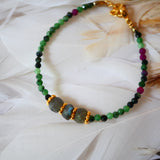 Bracelet Kamala Rubis Zoisite