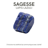 Collier JUSTINE Lapis Lazuli - Intuition et Communication