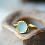 Bague réglable Lavanya Pierre au choix