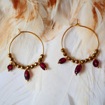 boucles lou grenat Ginandger