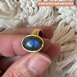 Mathilde Labradorit Ring - Perfekt