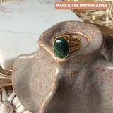 Bague Mathilde malachite - Parfaites
