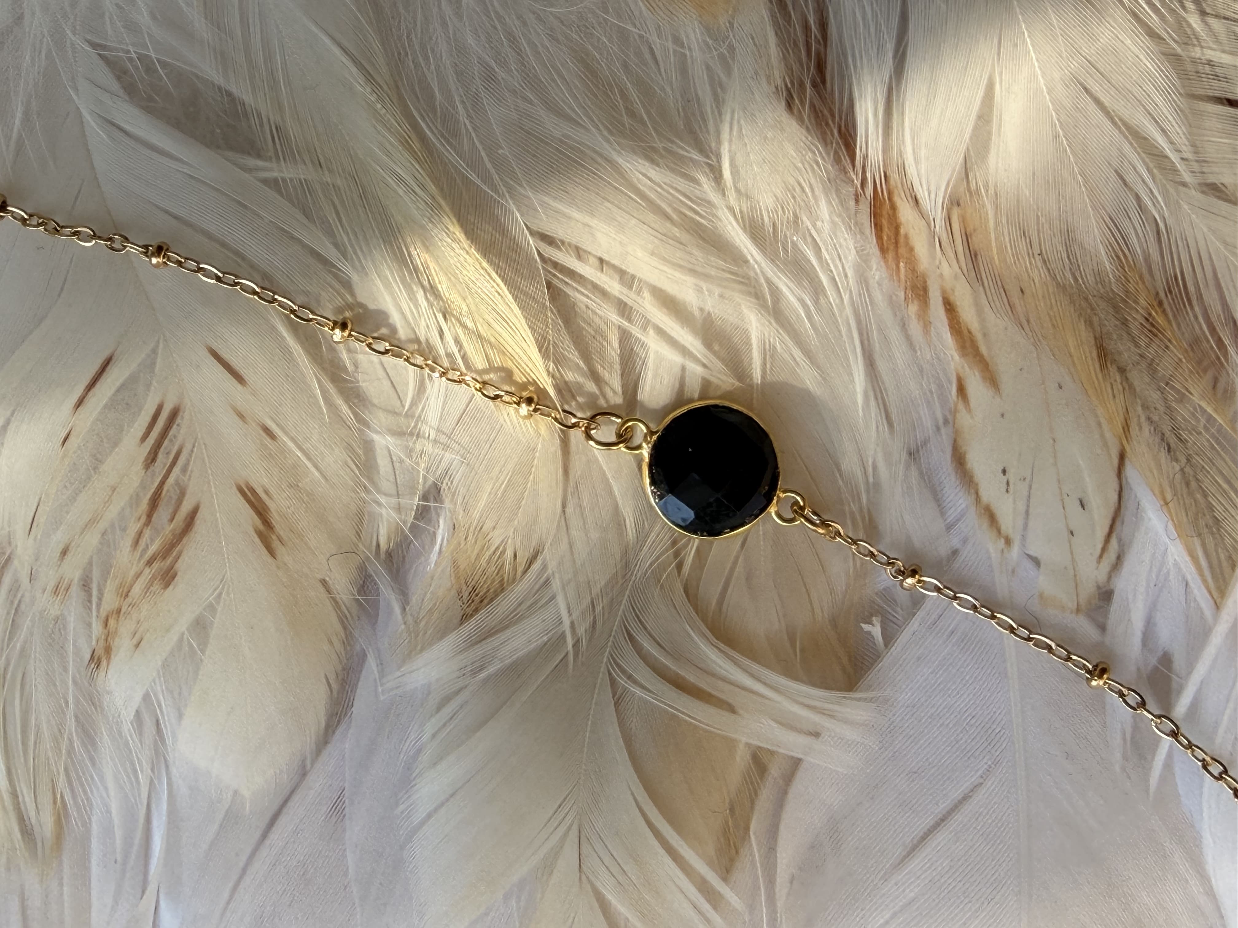 Bracelet Nino pierres au choix - Parfaites Imparfaites