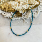 Collier Paola - pierre Apatite