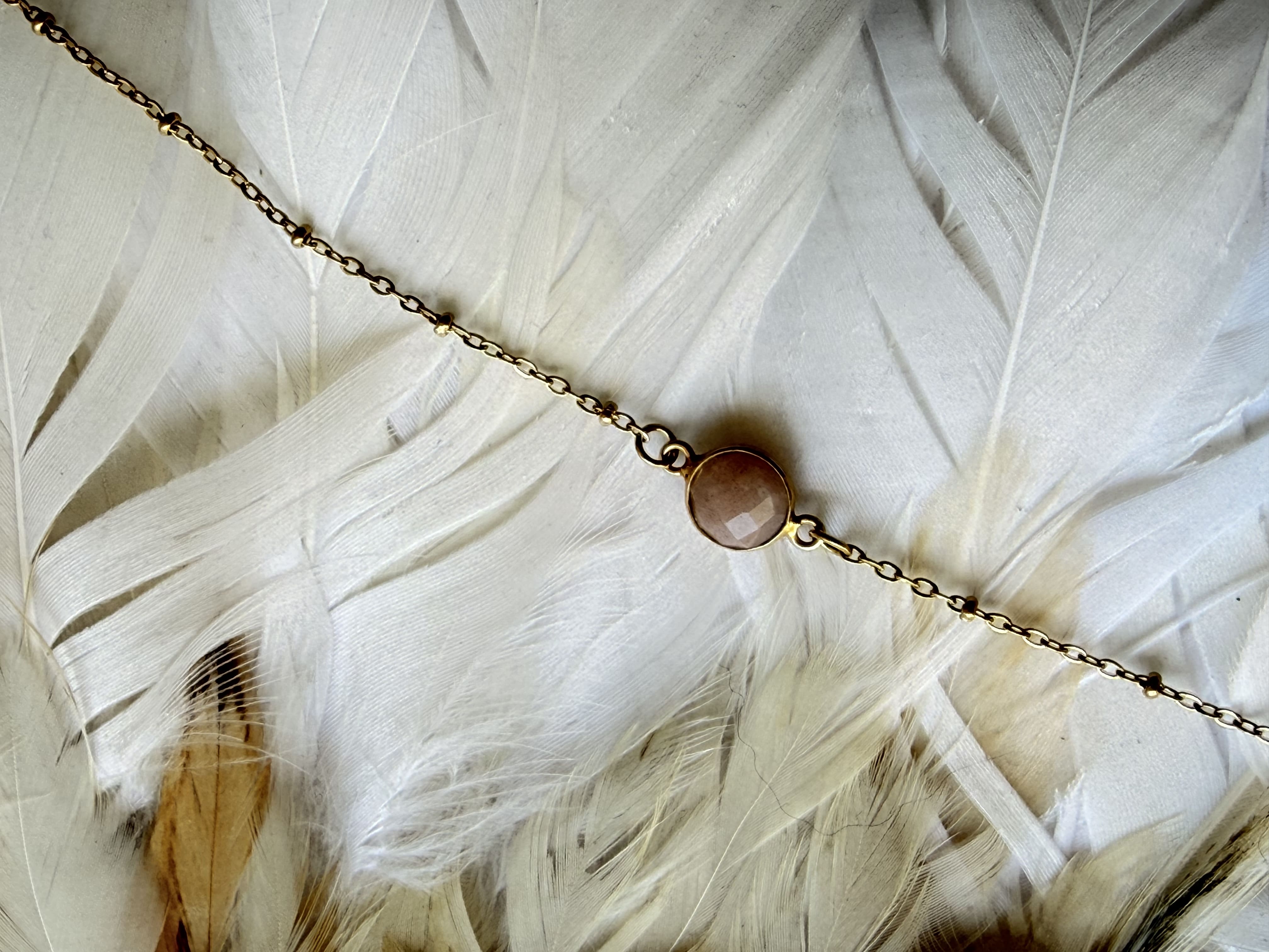 Bracelet Nino pierres au choix - Parfaites Imparfaites