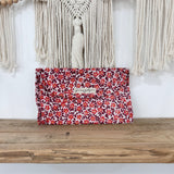 Pochette en coton - couleur Rose